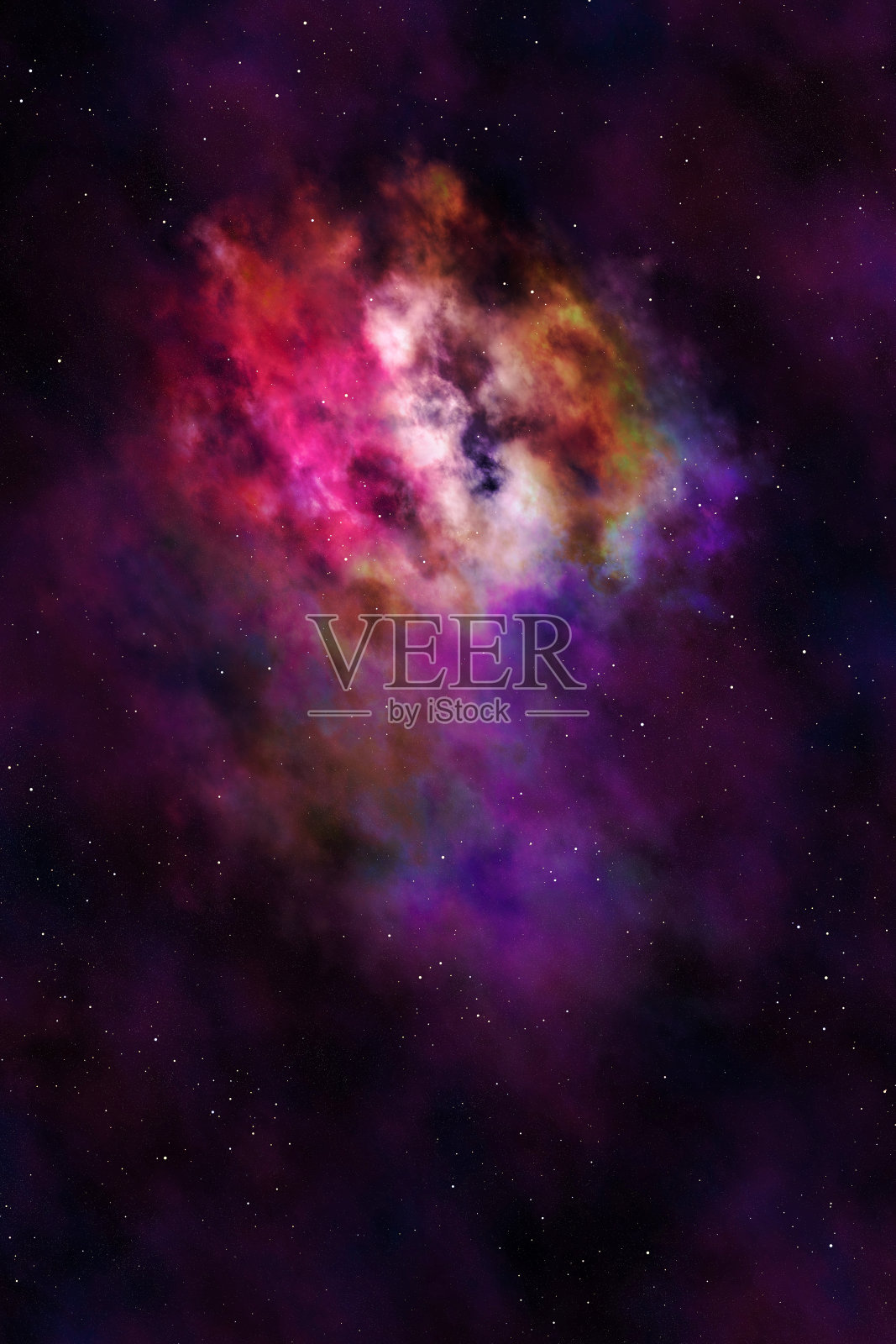 高质量的星系空间背景插画图片素材