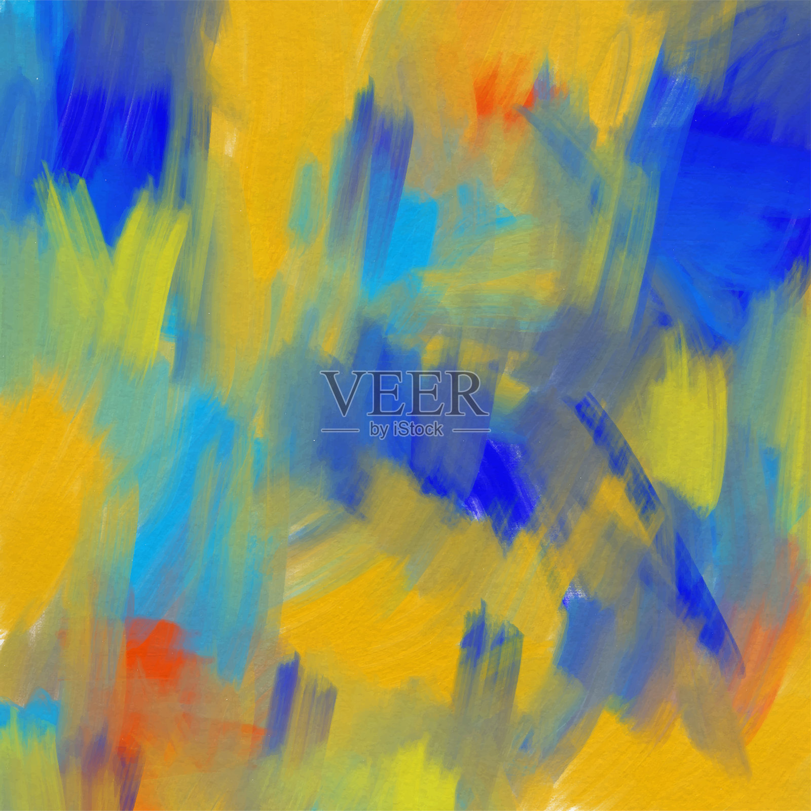 彩色的涂料插画图片素材