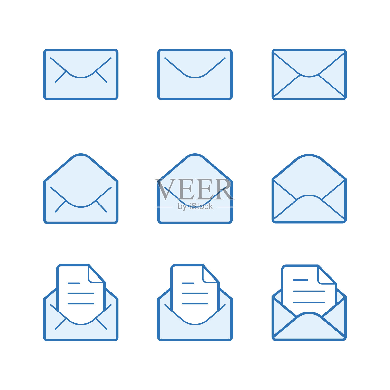 邮件图标插画图片素材