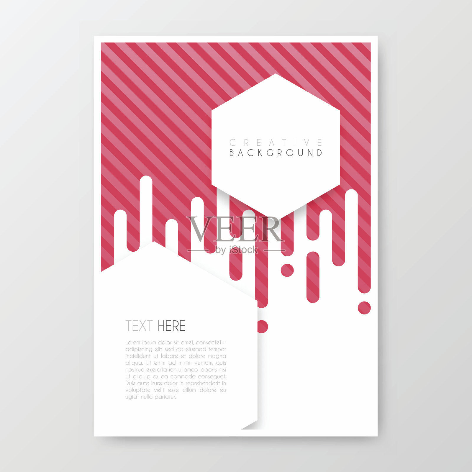 宣传册模板布局，封面设计，商业年度报告，传单，杂志设计模板素材