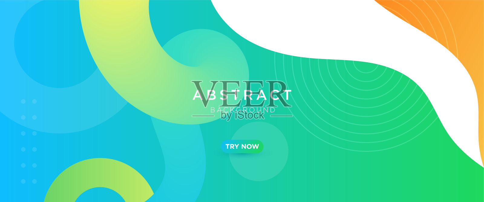 摘要具有几何形状的多色梯度流体波背景。现代的背景。可以用于登陆页，书籍封面，小册子，传单，杂志，任何品牌，横幅，标题，演示文稿，和墙纸背景插画图片素材