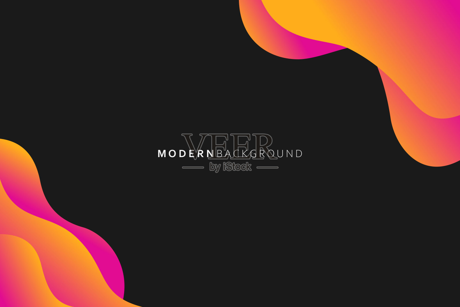 现代液体梯度颜色抽象背景插画图片素材