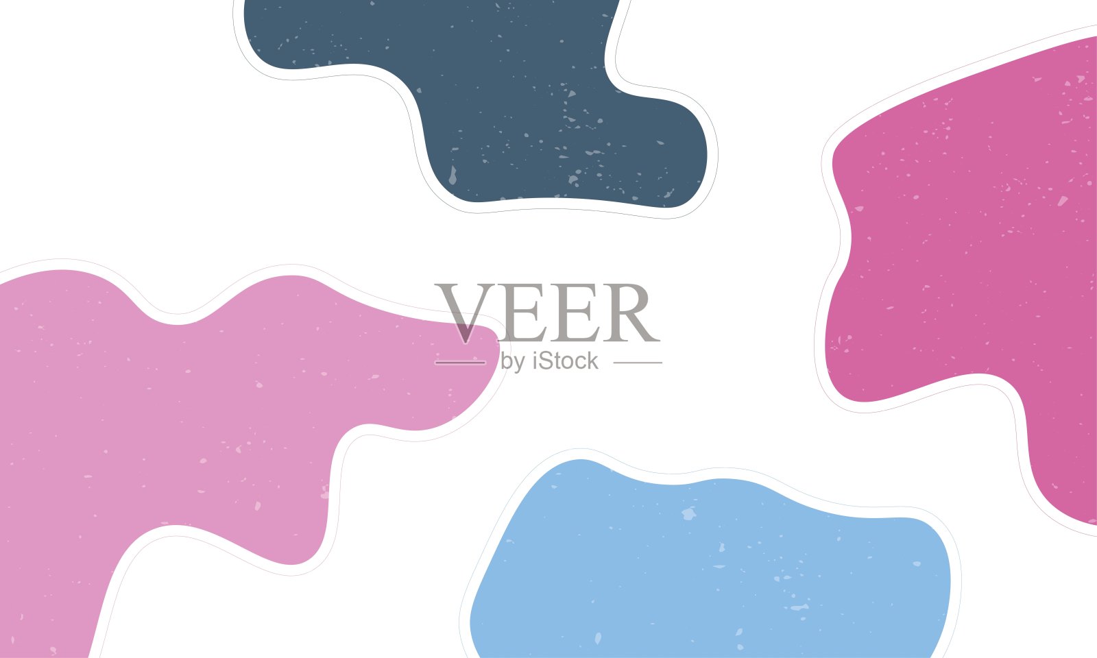 多彩而简单的背景插画图片素材