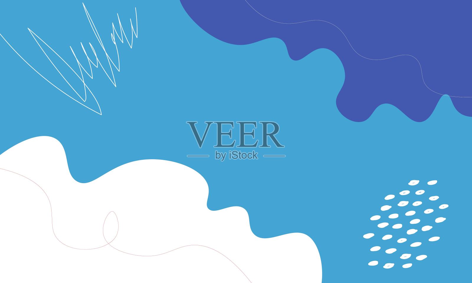 抽象几何创意背景插画图片素材