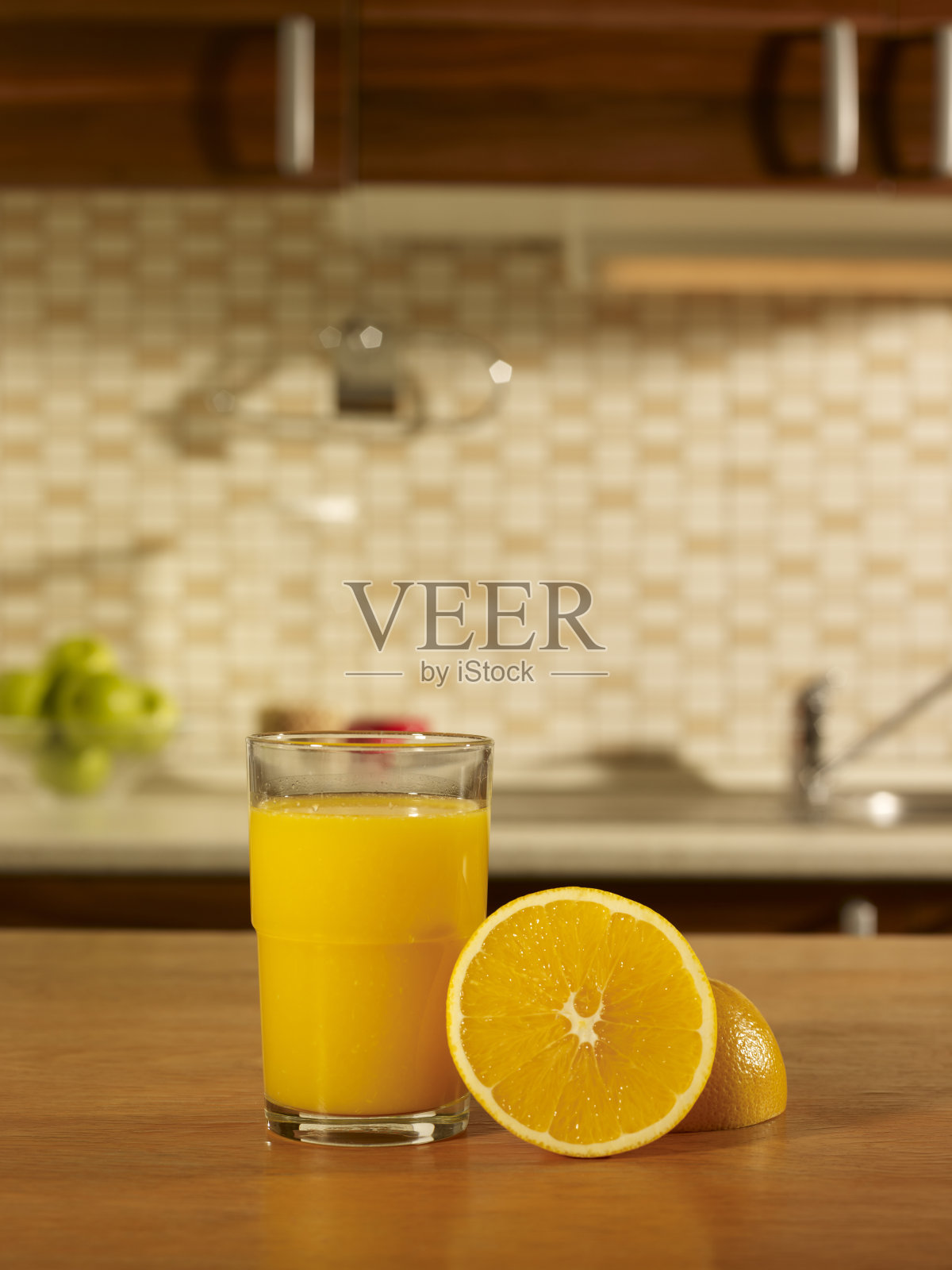 橙汁。照片摄影图片