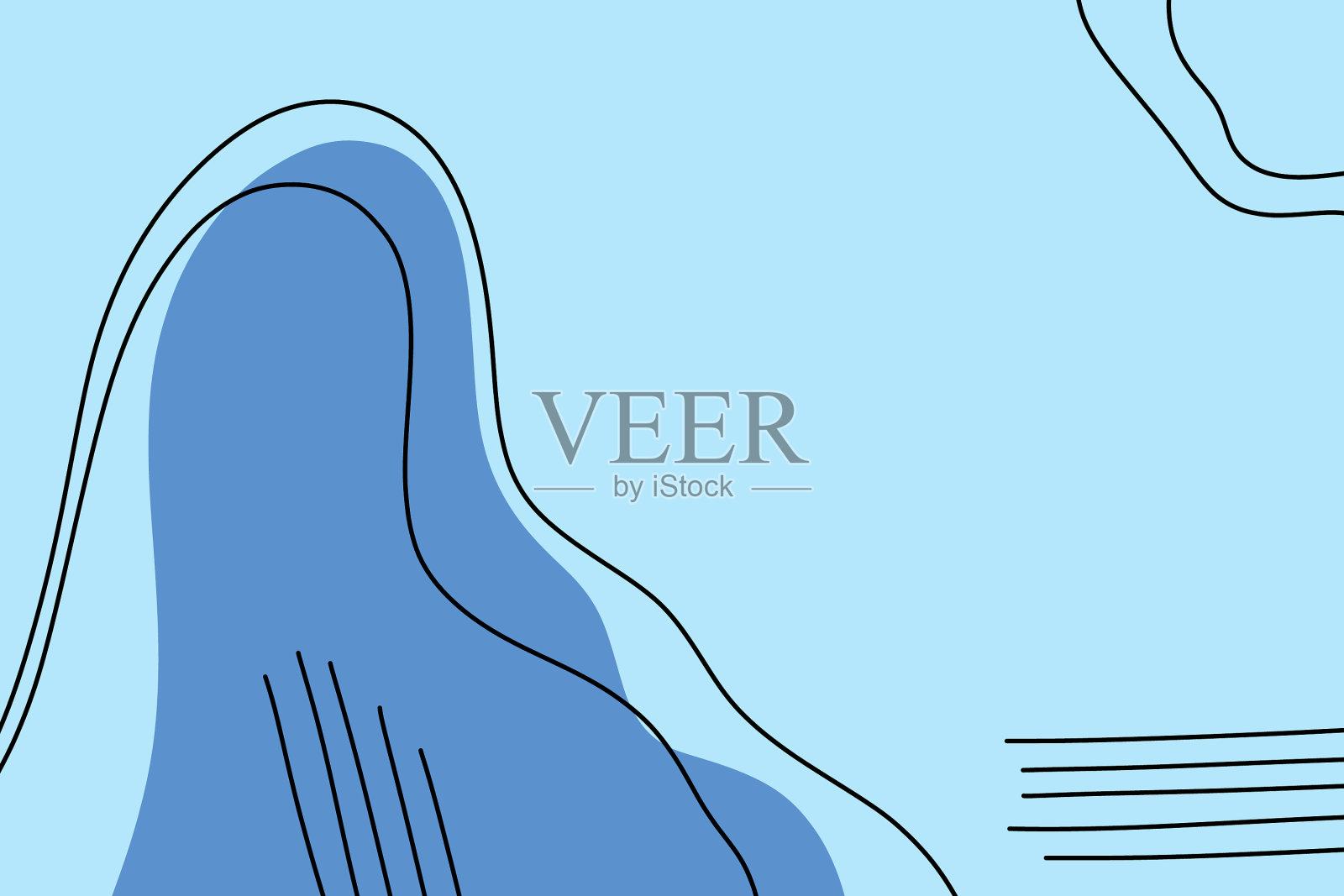 背景设计手绘元素插画图片素材