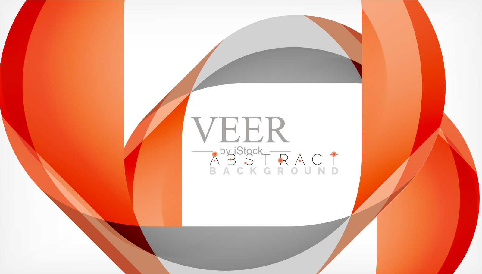 抽象的带有重叠波的正方形形状设计模板素材