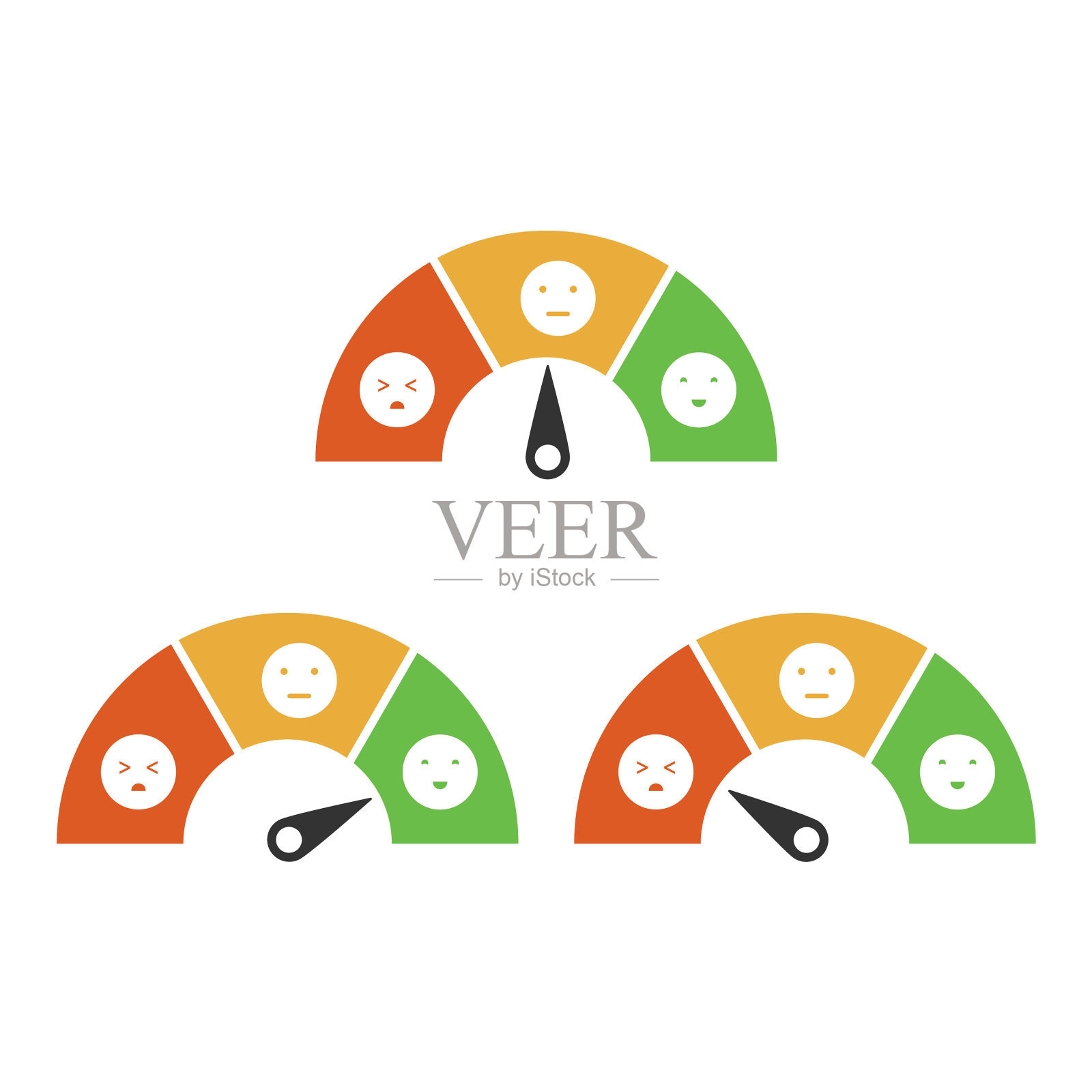 反馈概念设计孤立在白色图标素材