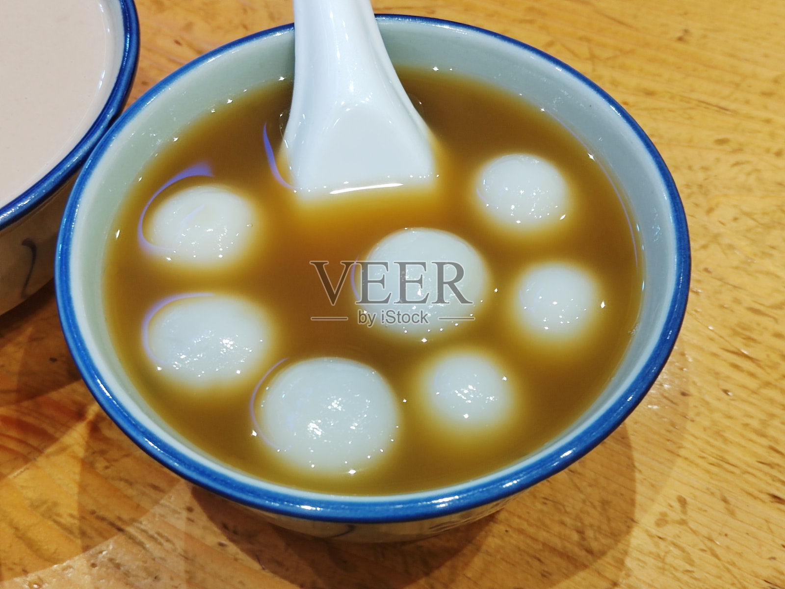 姜汤汤圆照片摄影图片