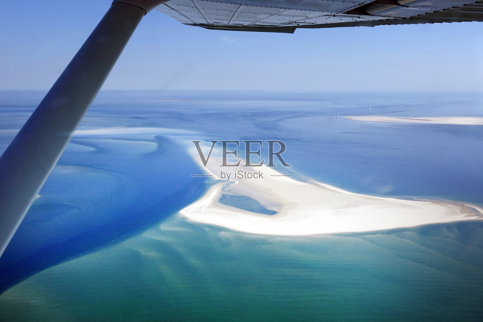 荷兰瓦登群岛的全景照片摄影图片