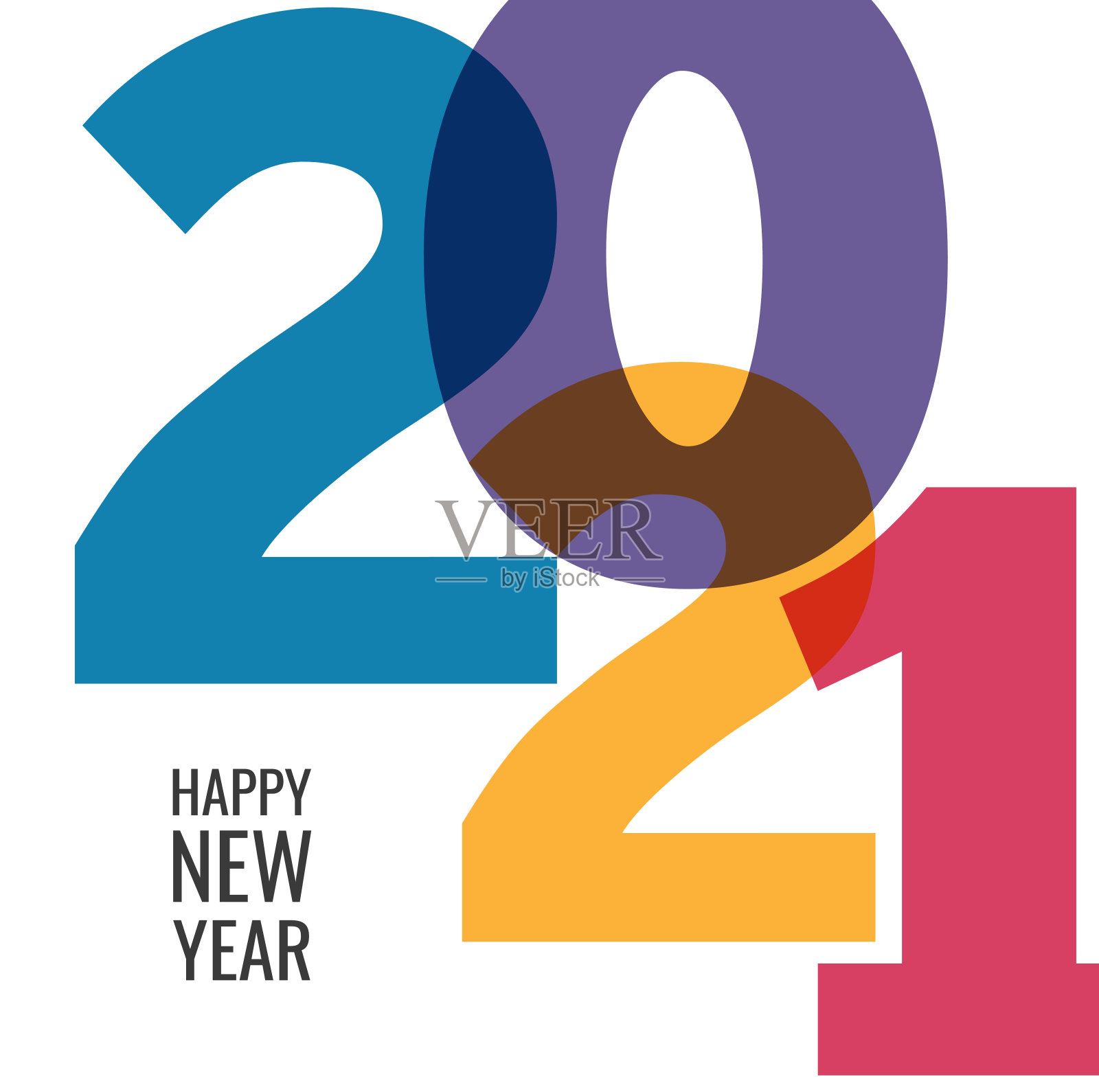 新年快乐，为您的圣诞背景插画图片素材