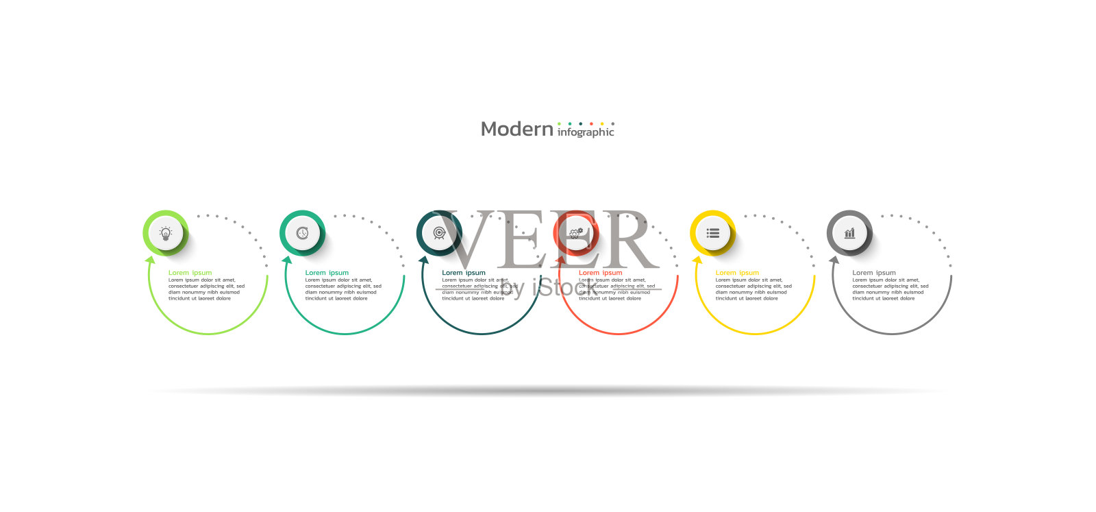 演示业务信息图表设计模板设计模板素材