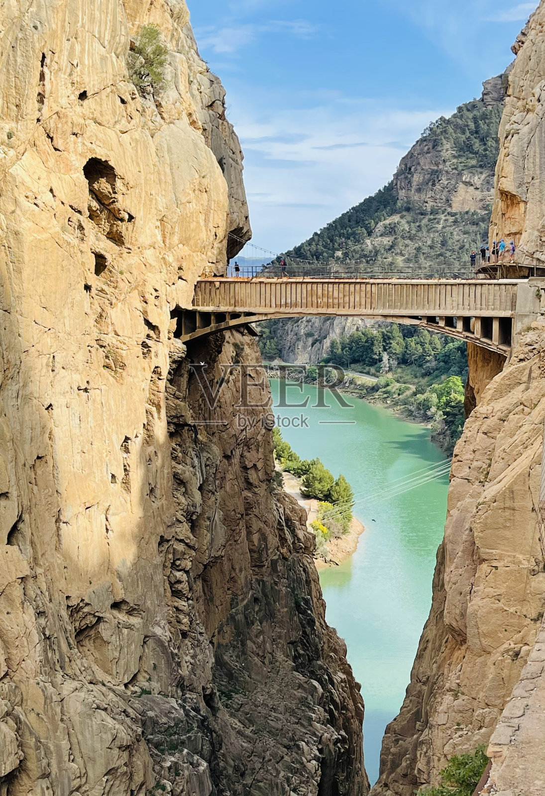 Desfiladero de los Gaitanes照片摄影图片