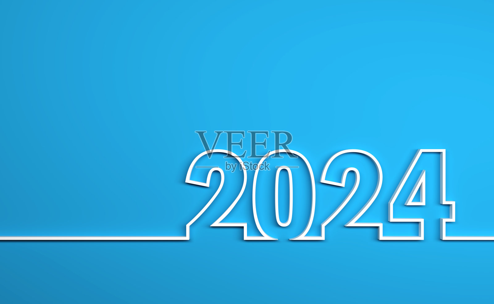 新年2024创意设计理念照片摄影图片