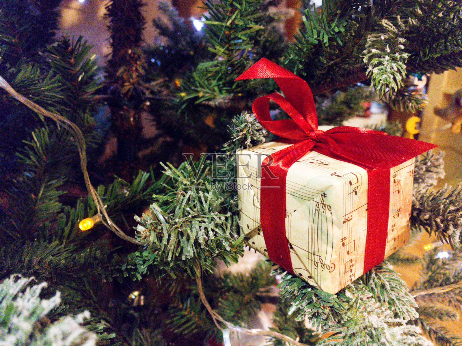 圣诞礼物照片摄影图片