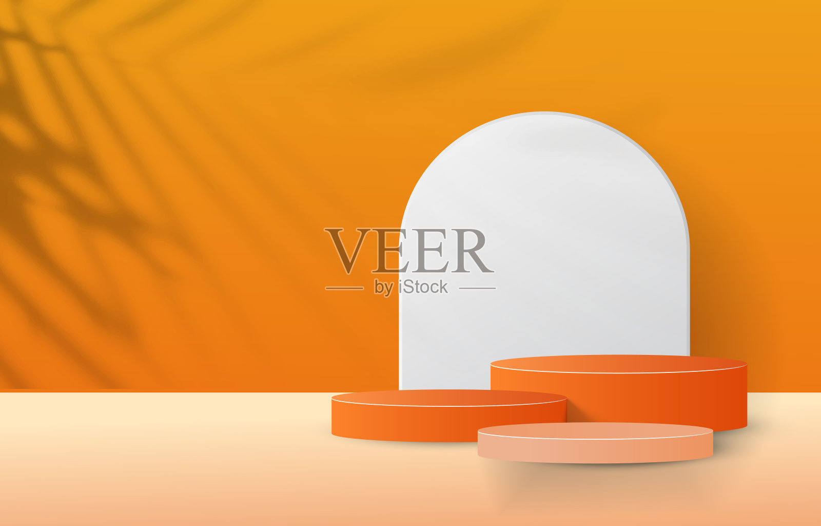 3d平台产品展示模板股票插图插画图片素材