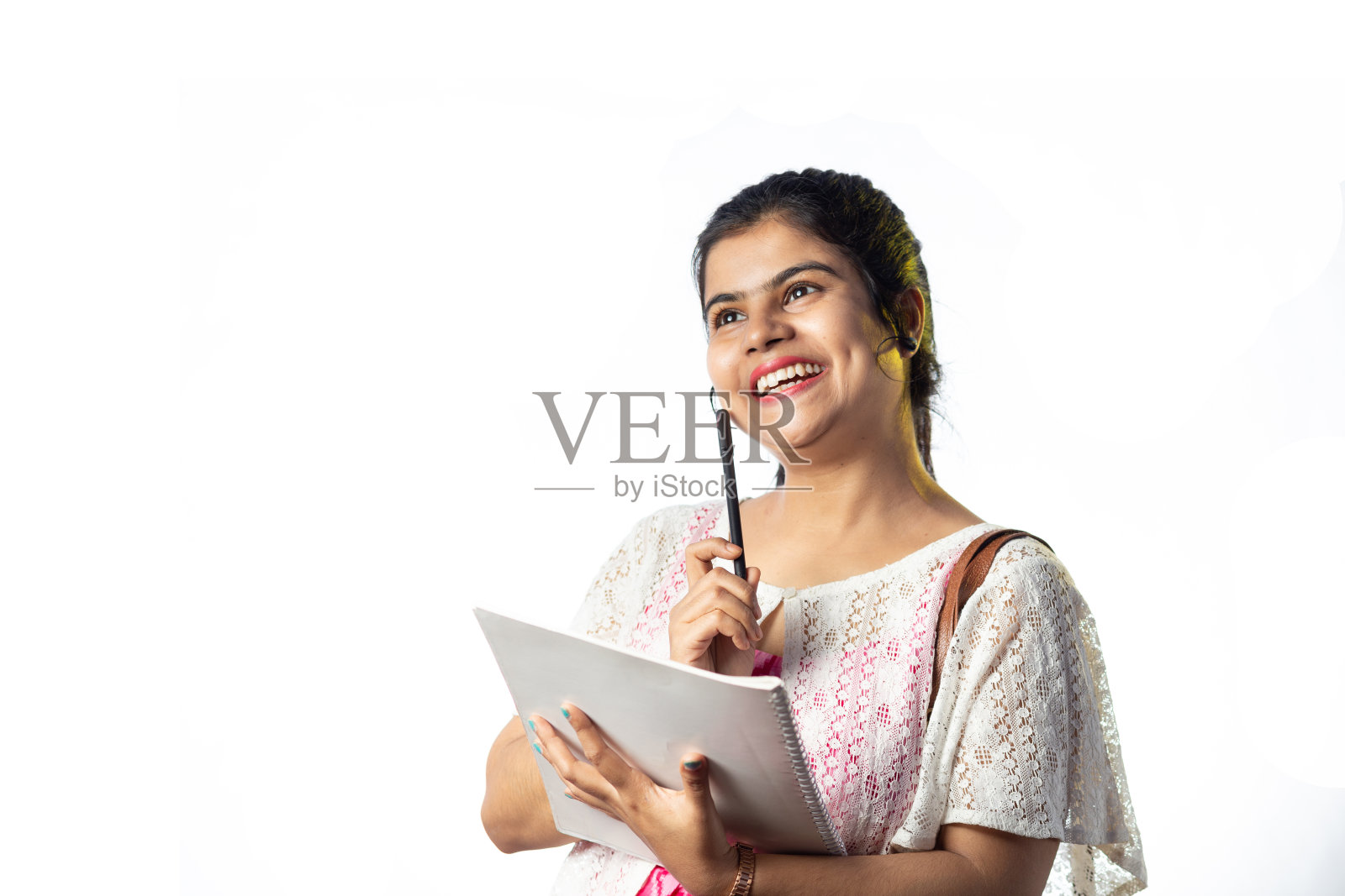 印度办公室女孩照片摄影图片