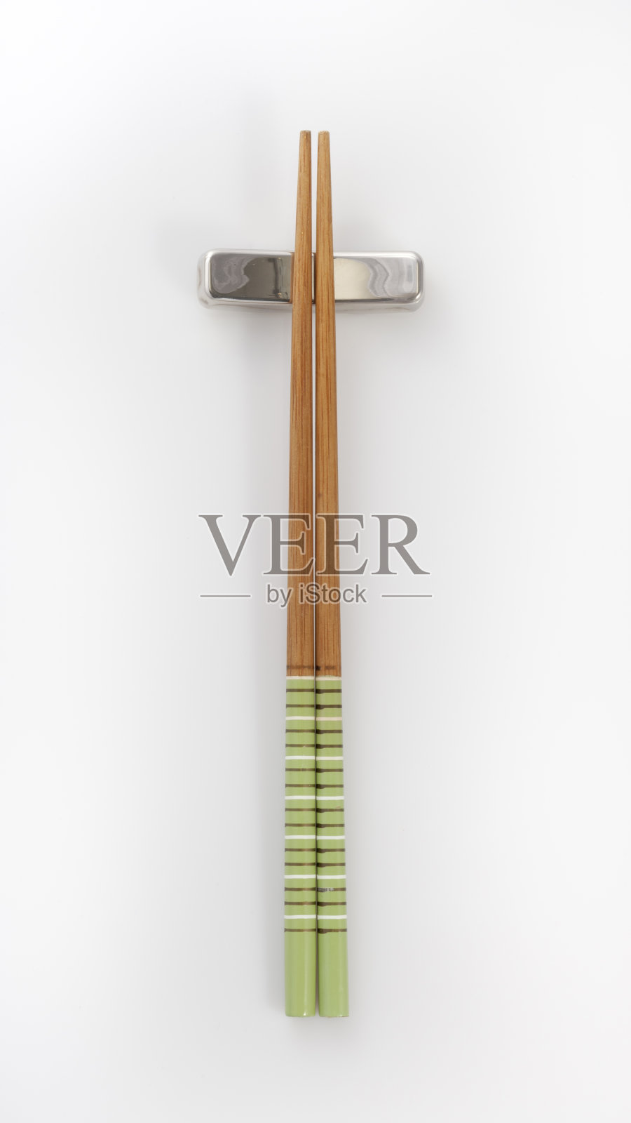 筷子上直接隔白照片摄影图片