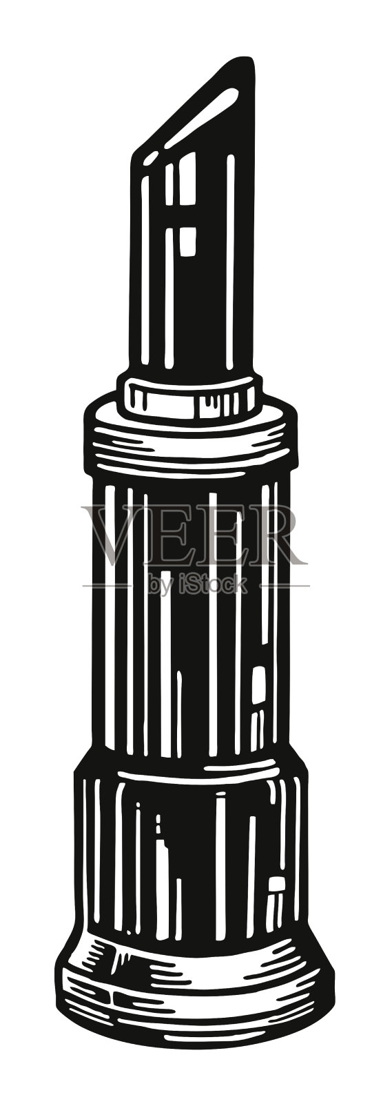 口红插画图片素材