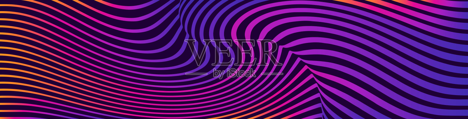 波纹，波浪线抽象背景插画图片素材