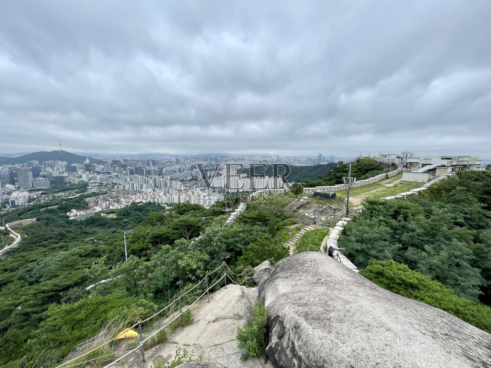 首尔的城市照片摄影图片