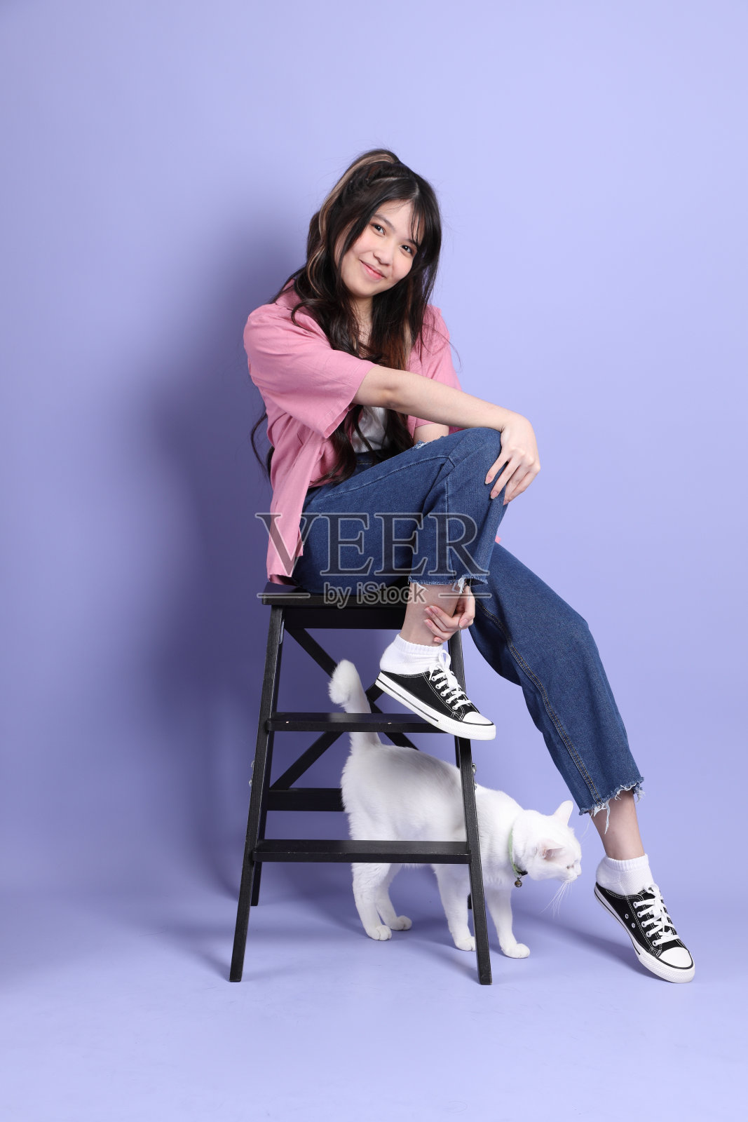 可爱的亚洲女孩照片摄影图片