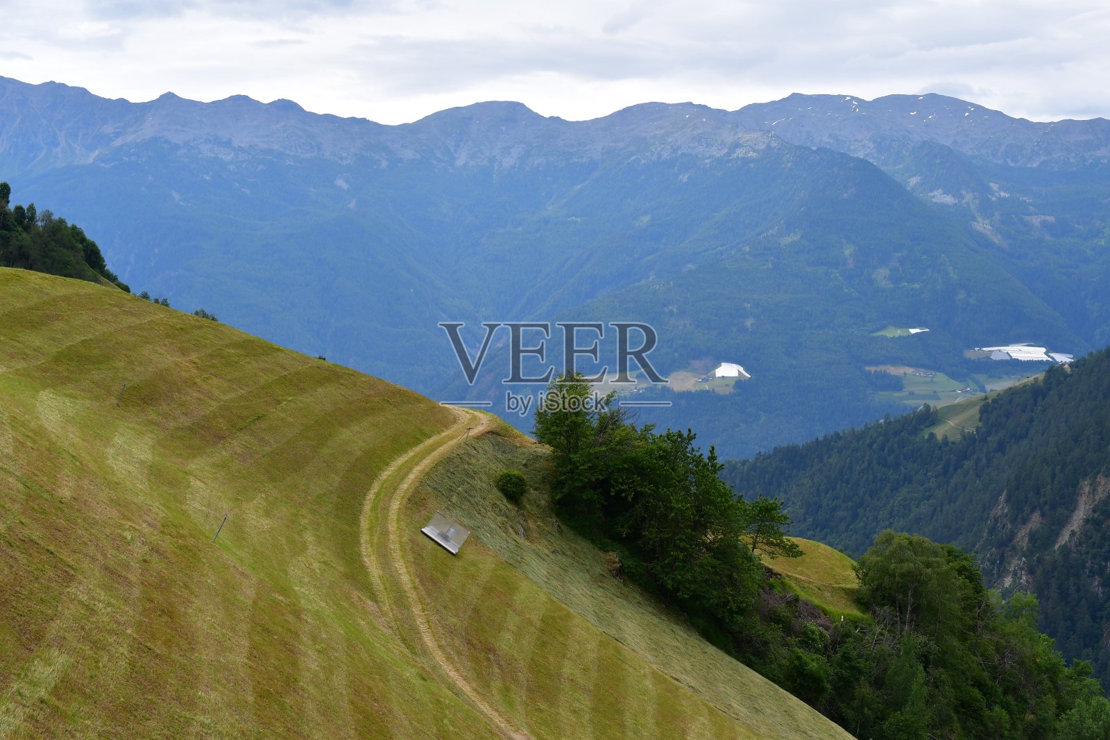 南蒂罗尔Schnalstal美丽的风景照片摄影图片