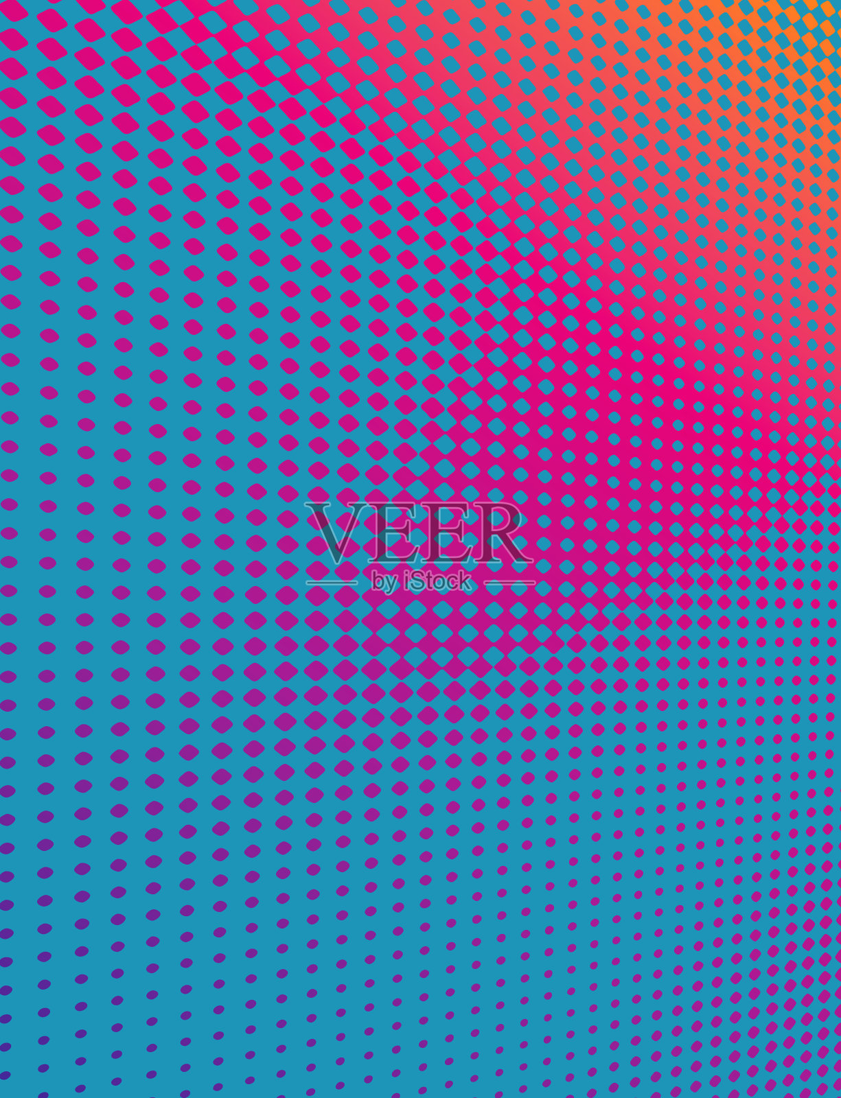 点半色调图案背景与运动模糊插画图片素材