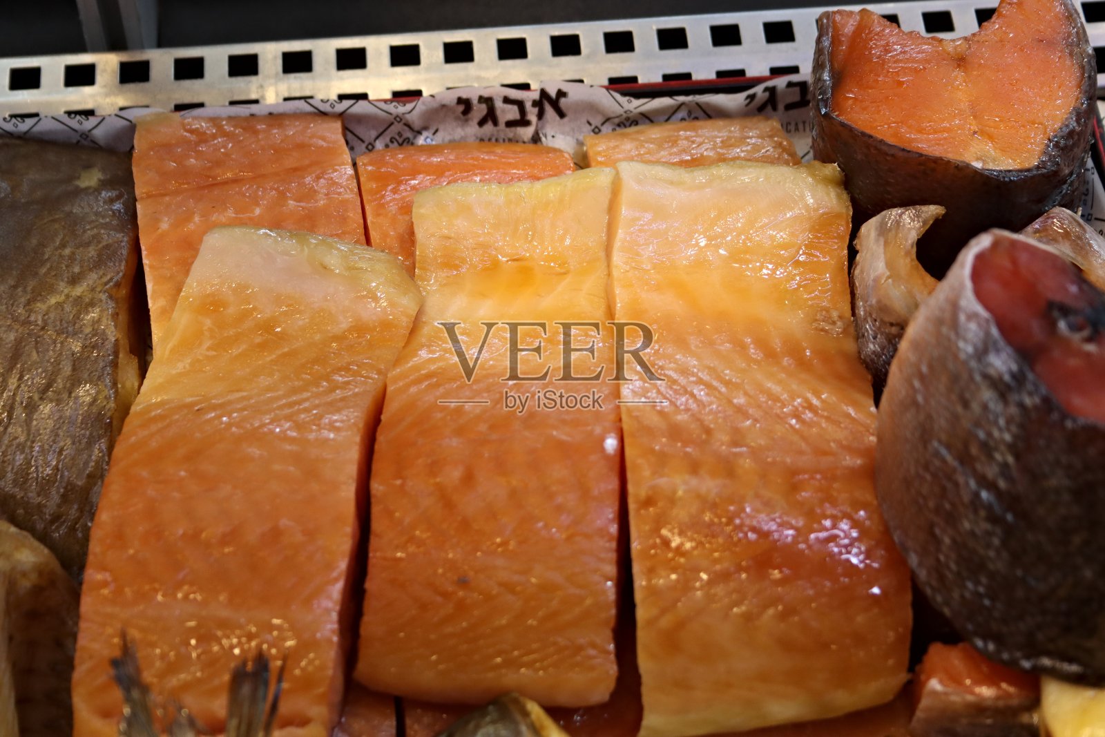 三文鱼切片照片摄影图片