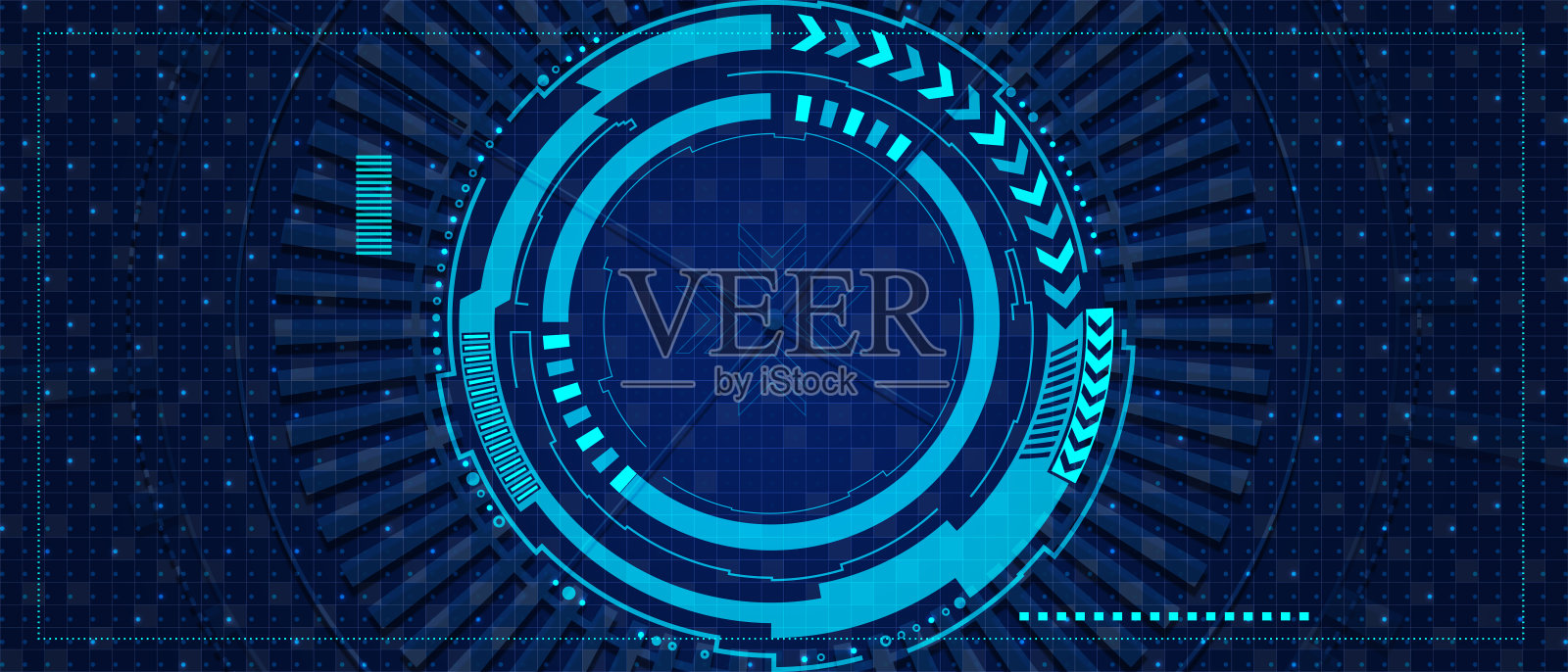 未来的图形用户界面插画图片素材