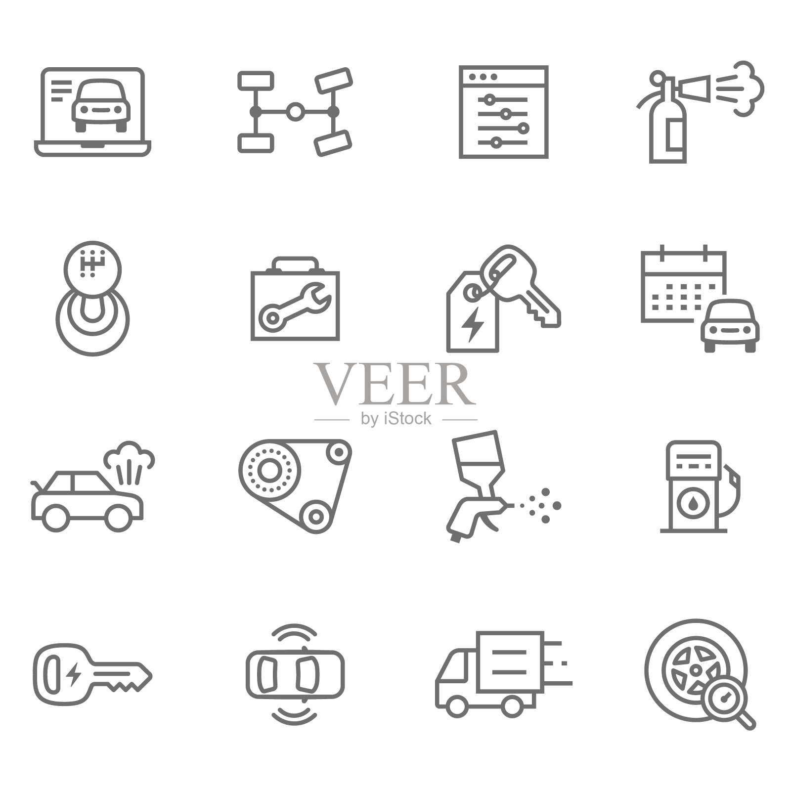 用户界面用户体验设计图标素材