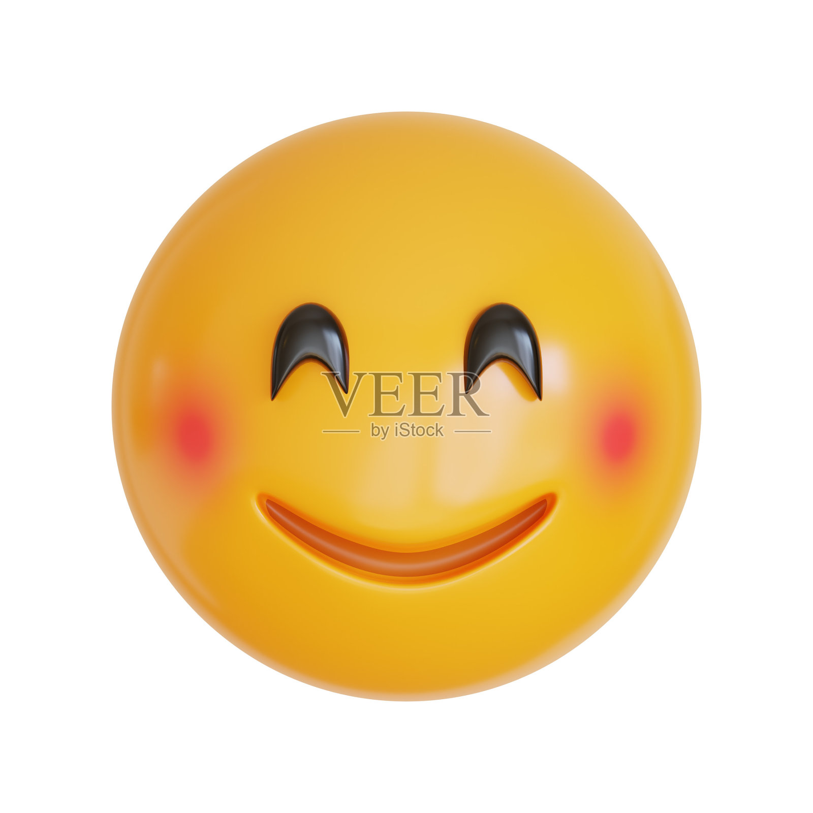 笑脸表情符号3d图标照片摄影图片