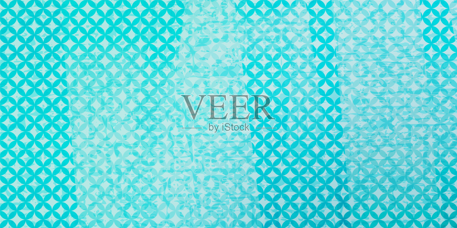 景泰蓝图案。蓝色渐变背景插图。插画图片素材