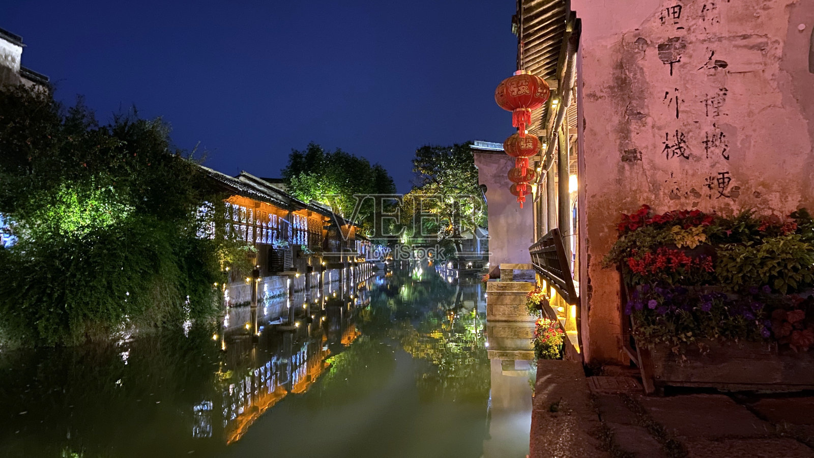 中国的水乡照片摄影图片