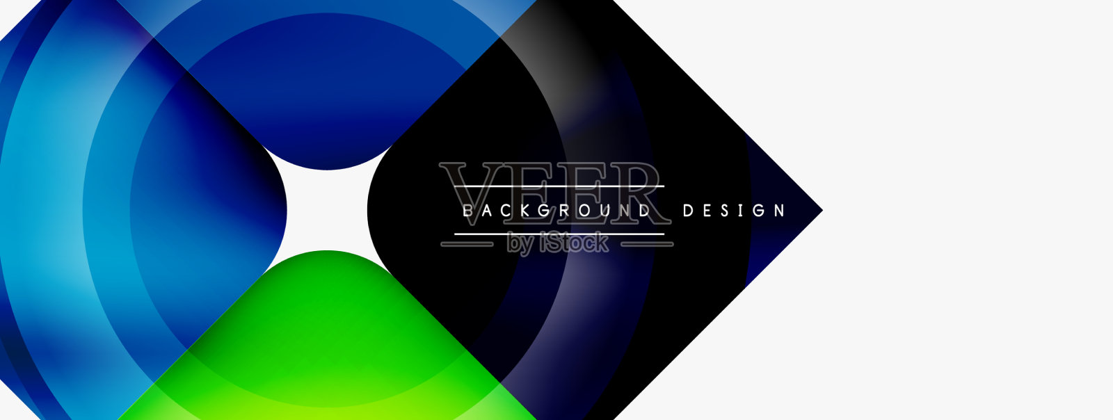 圆形抽象背景壁纸横幅插画图片素材