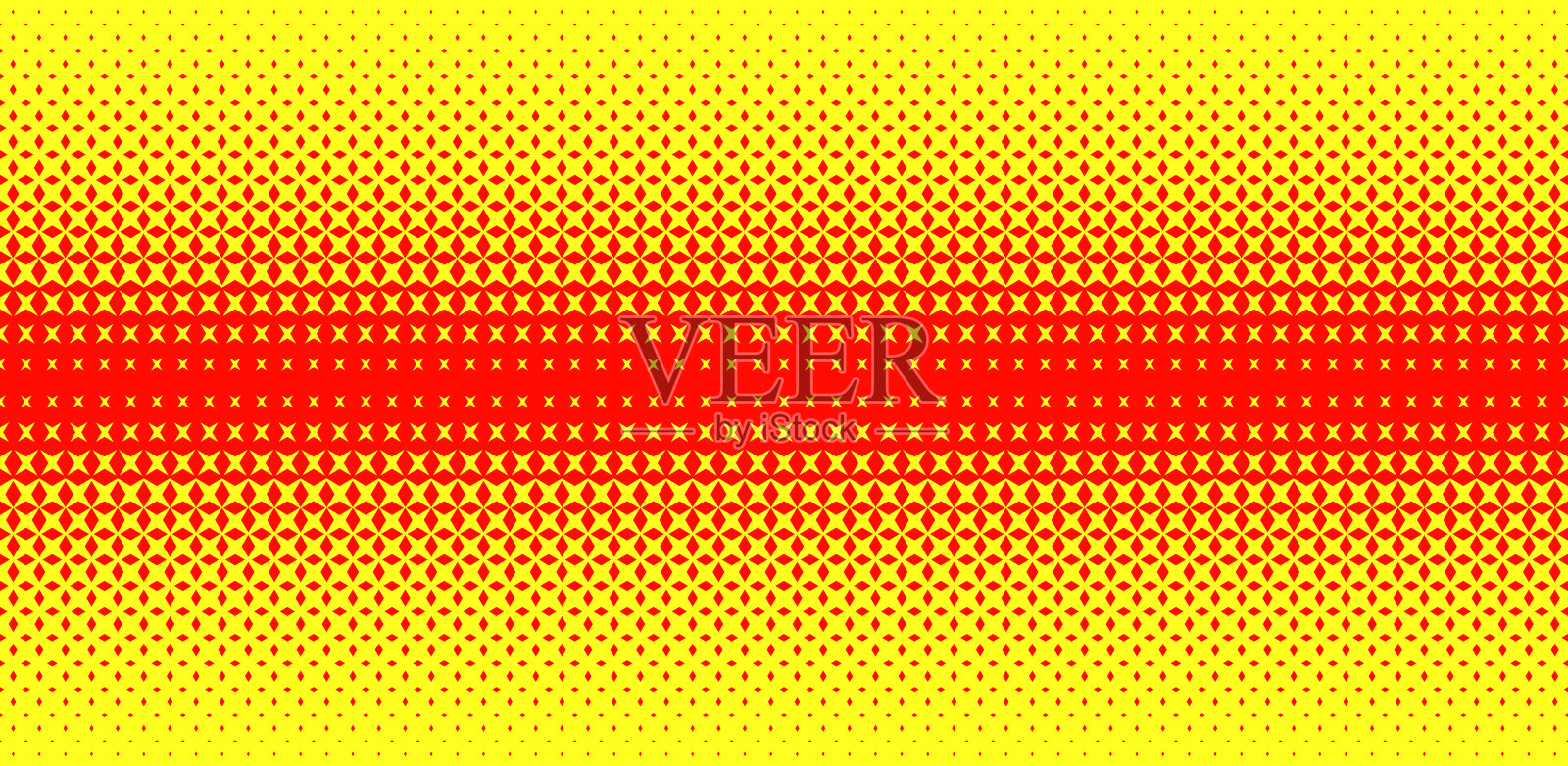 带有菱形和星形的半色调图案。抽象几何梯度背景。矢量插图。插画图片素材