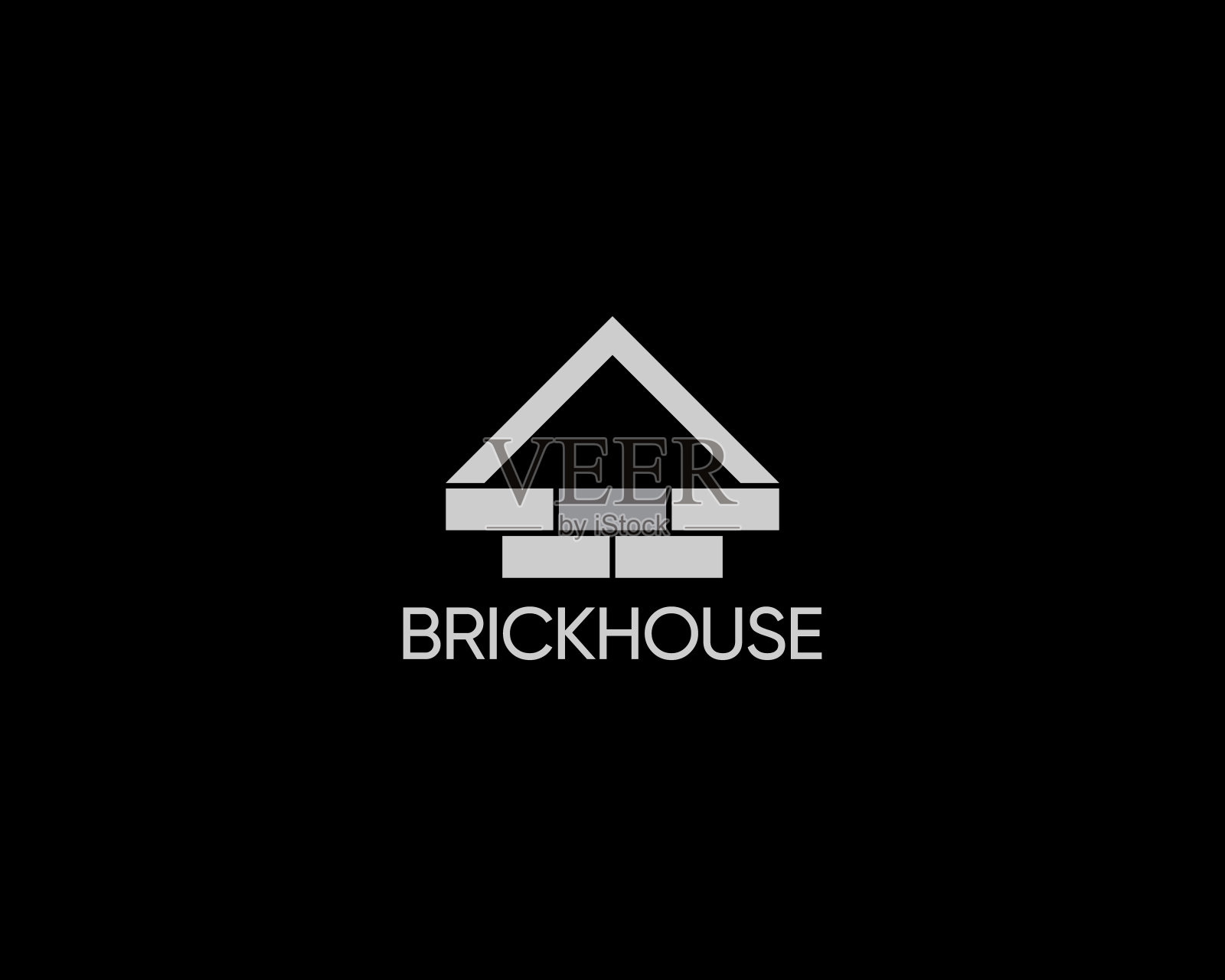 砖和建筑。插画图片素材