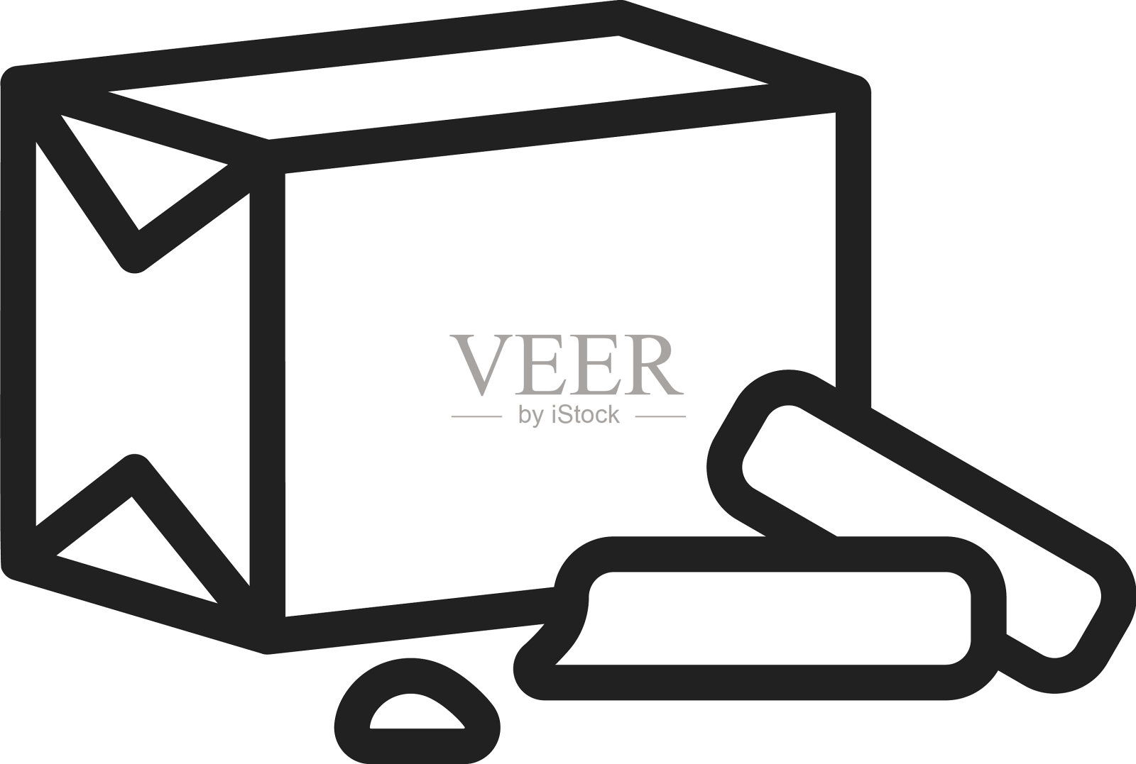 黄油图标插画图片素材