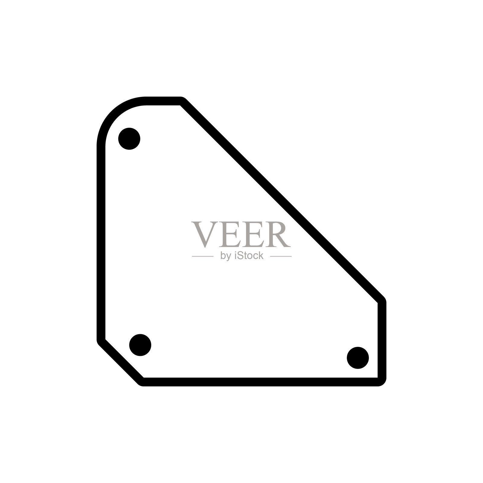 磁铁焊接图标。用于在一定角度上光滑焊接金属的辅助工具。插画图片素材