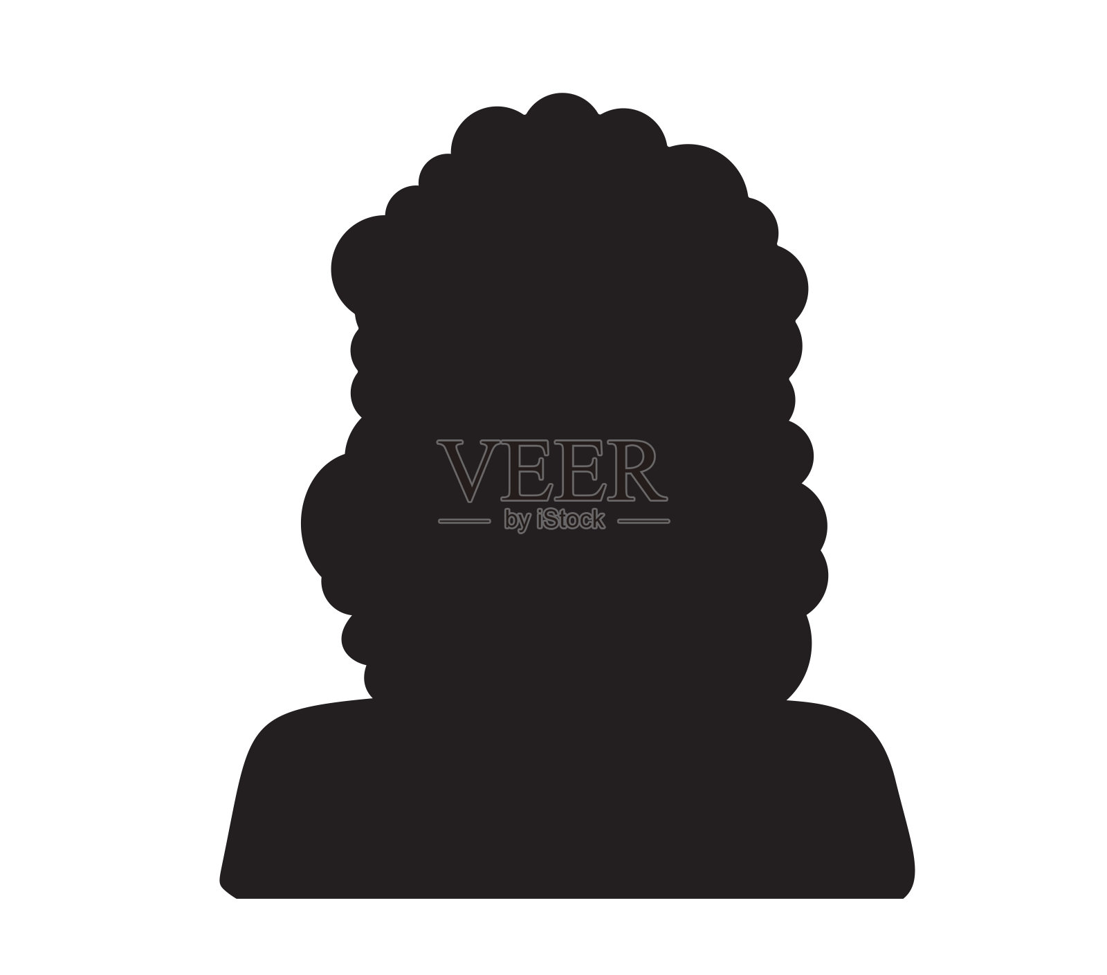 人头部轮廓设计元素图片