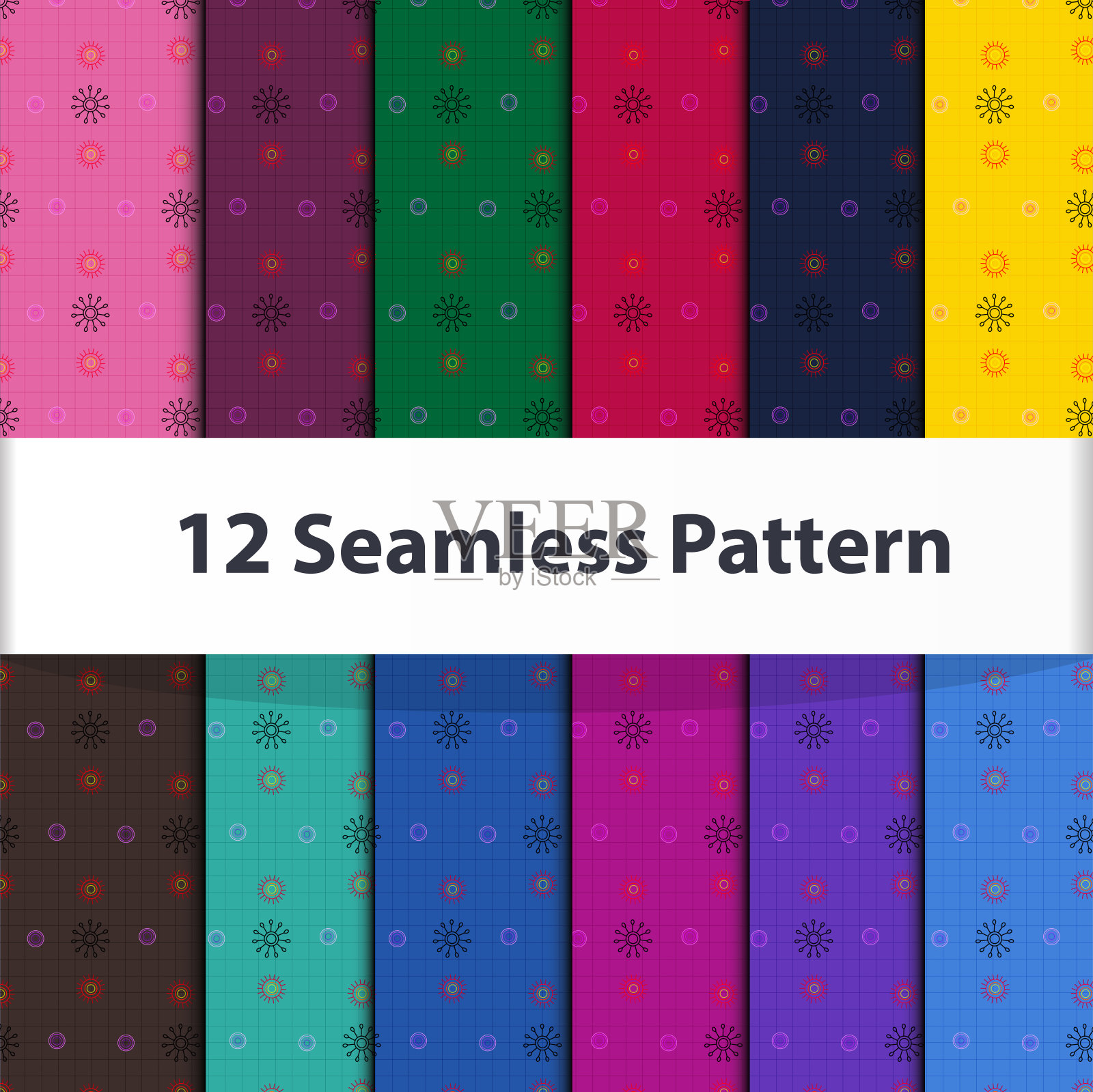 几何图案集合集插画图片素材