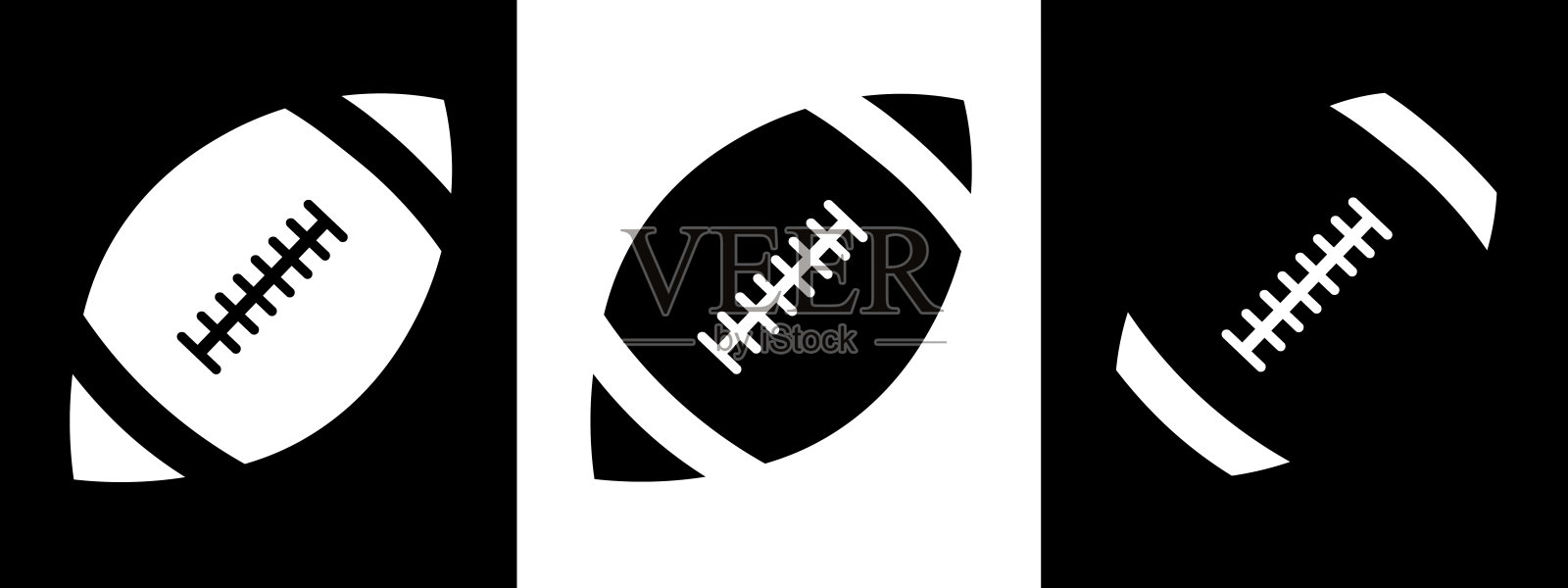 三个足球插画图片素材