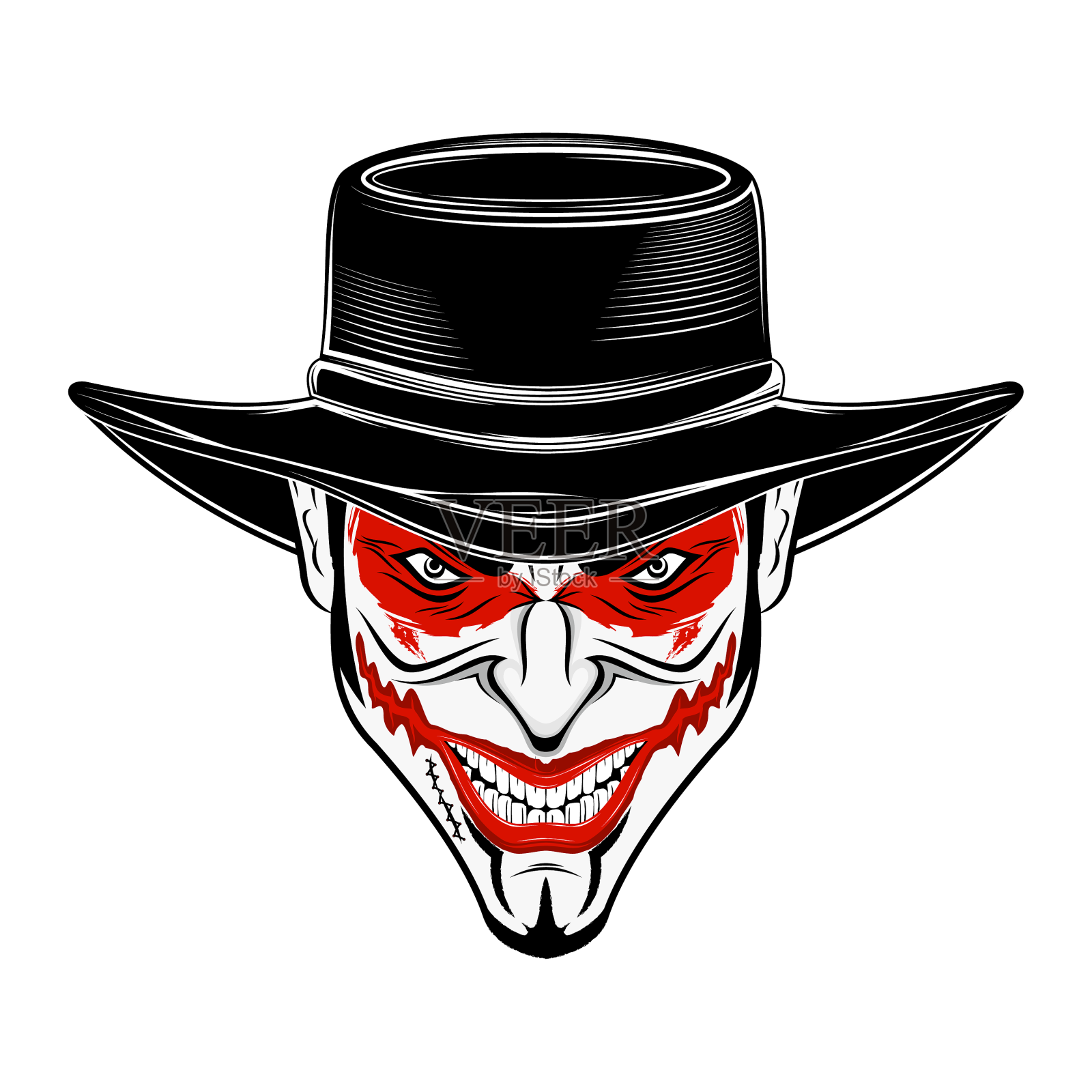 小丑0003年设计元素图片