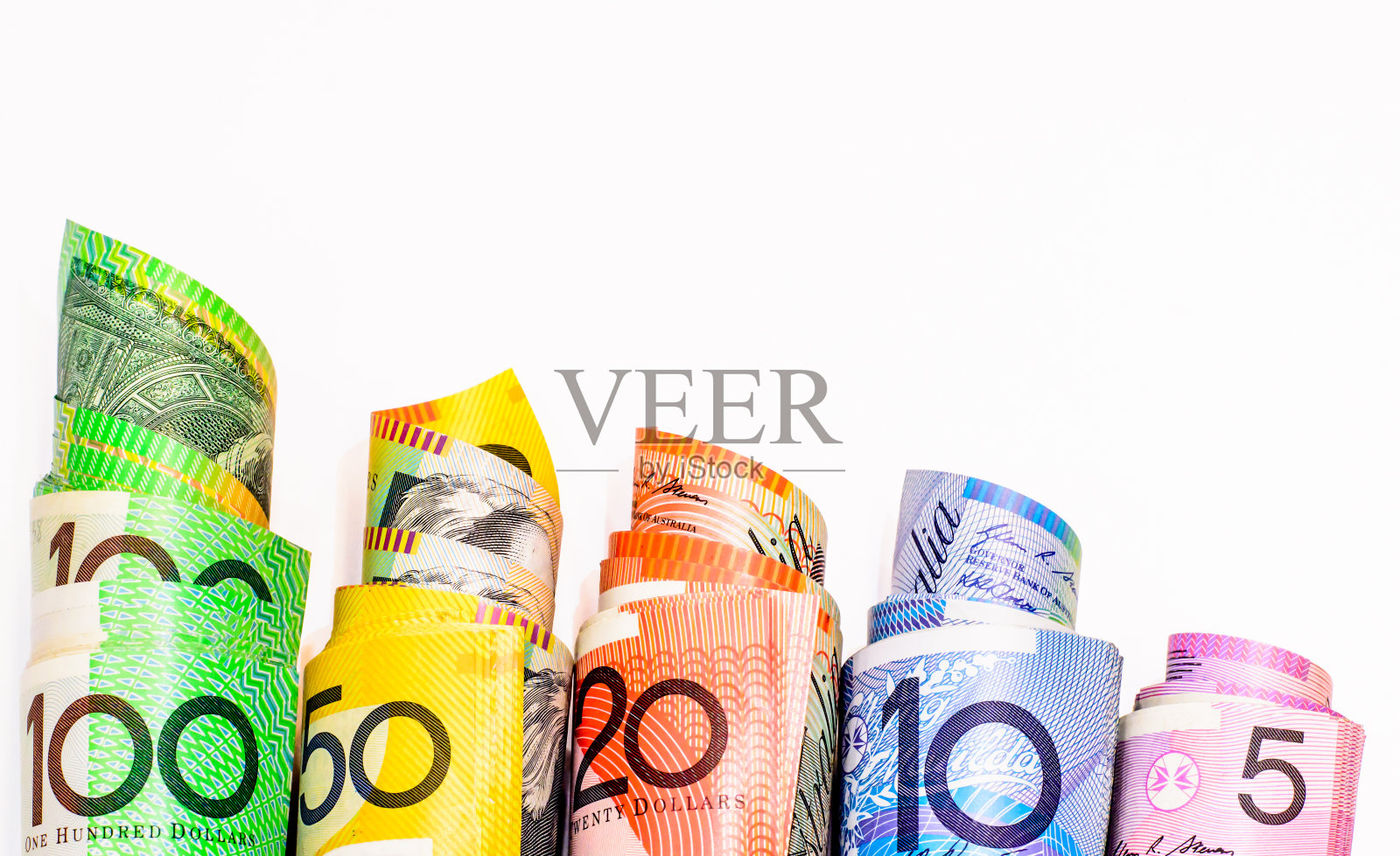 澳元货币照片摄影图片