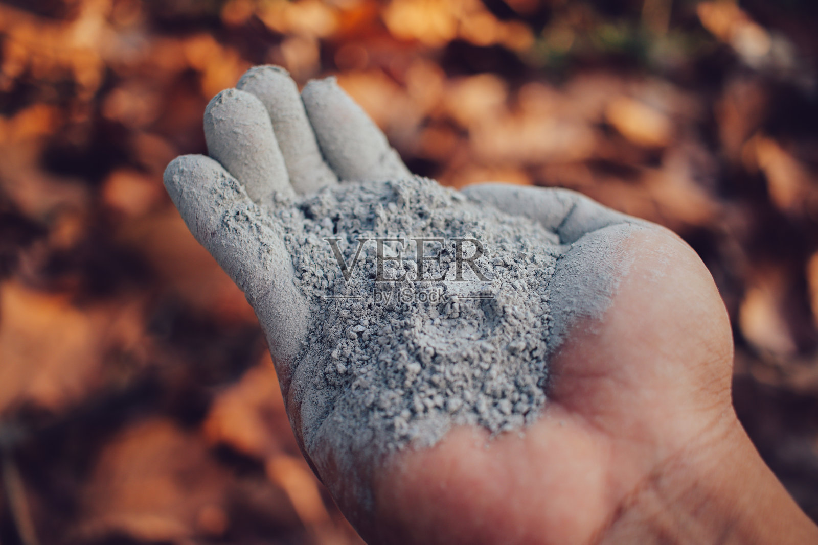水泥粉尘照片摄影图片