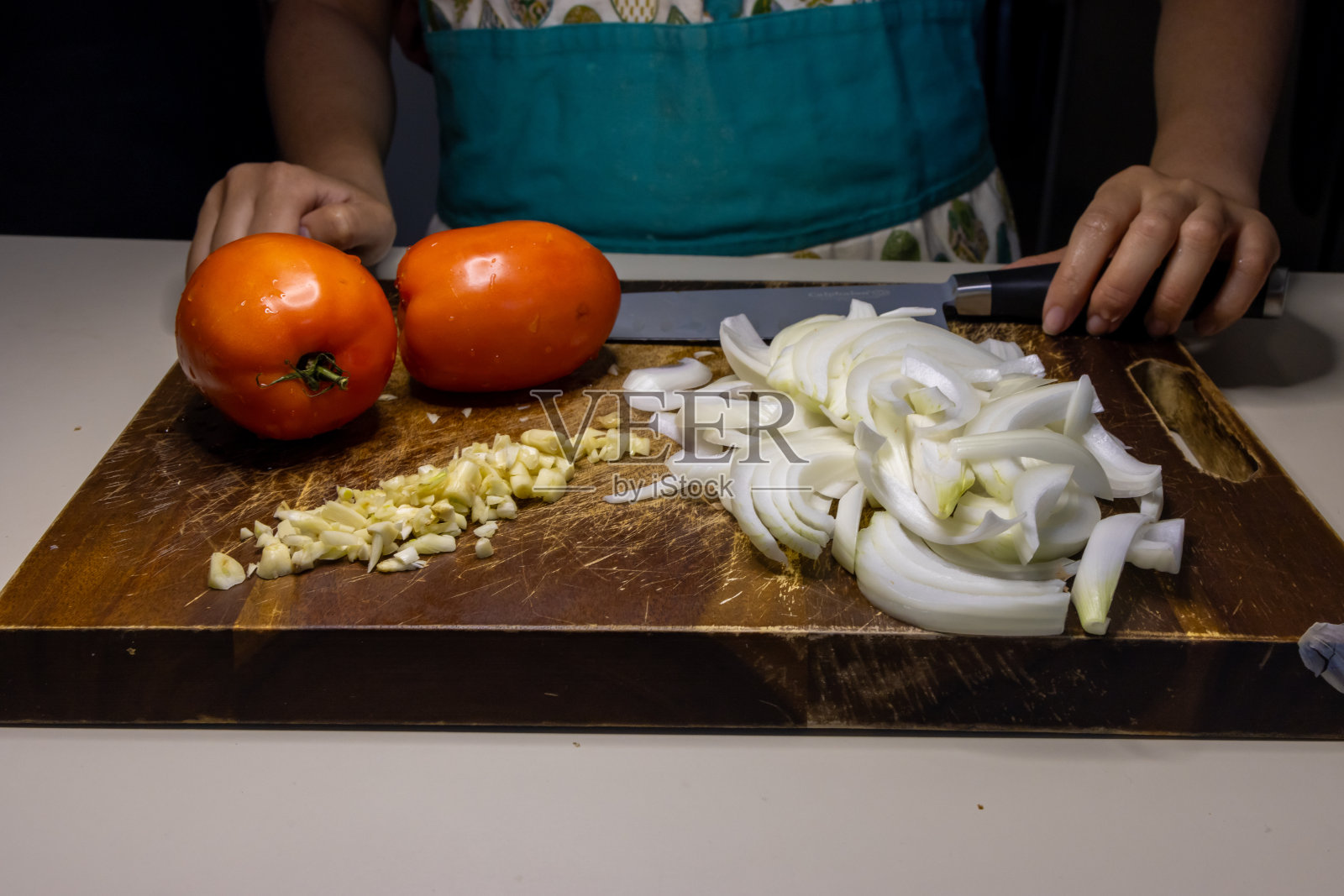 烹饪意大利菜照片摄影图片