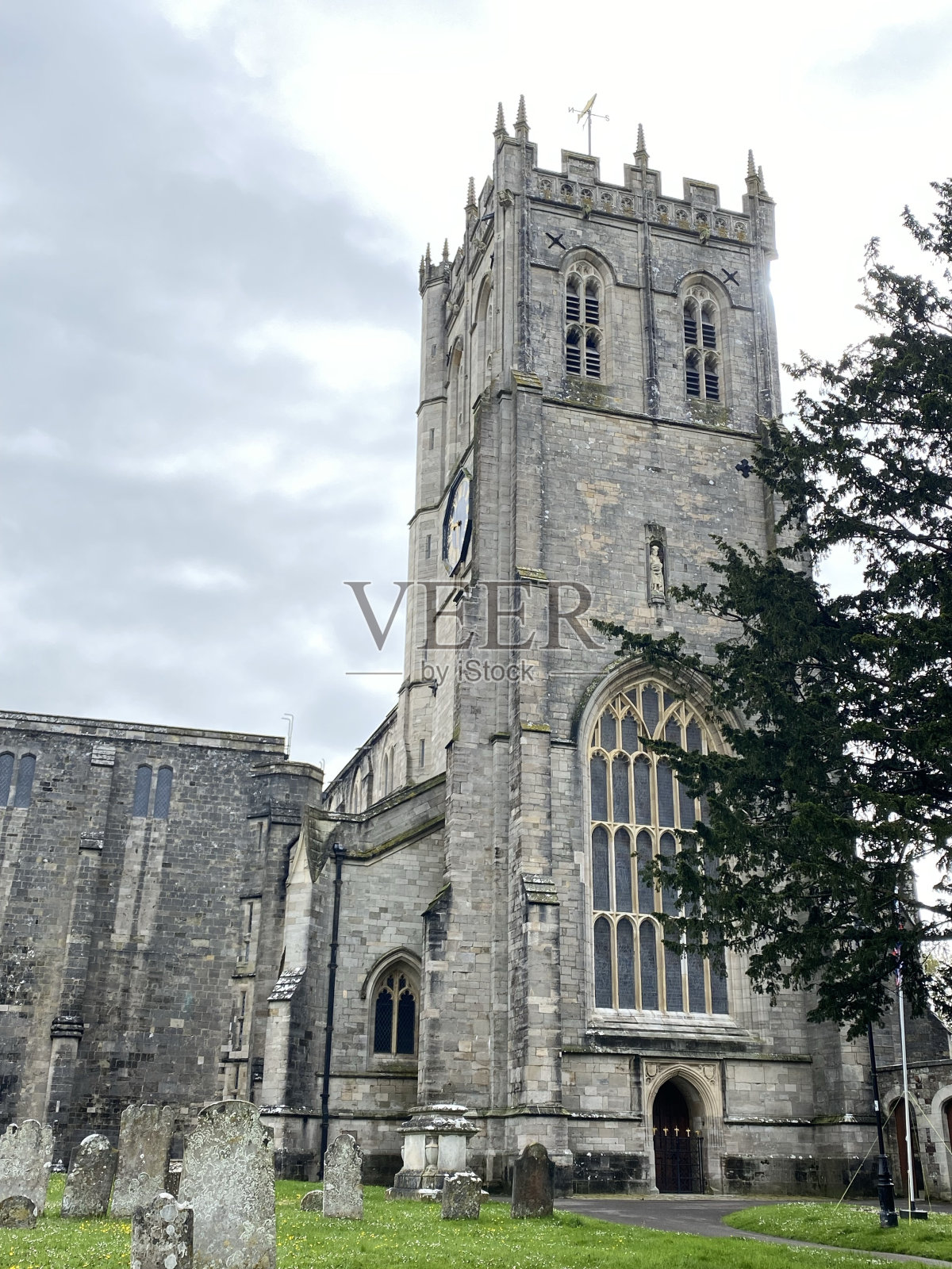 多塞特的基督教堂塔照片摄影图片