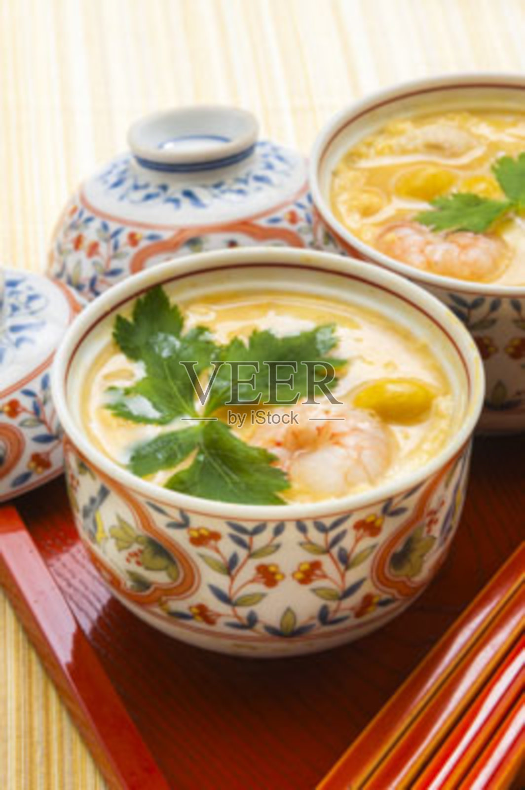 咸蛋羹照片摄影图片