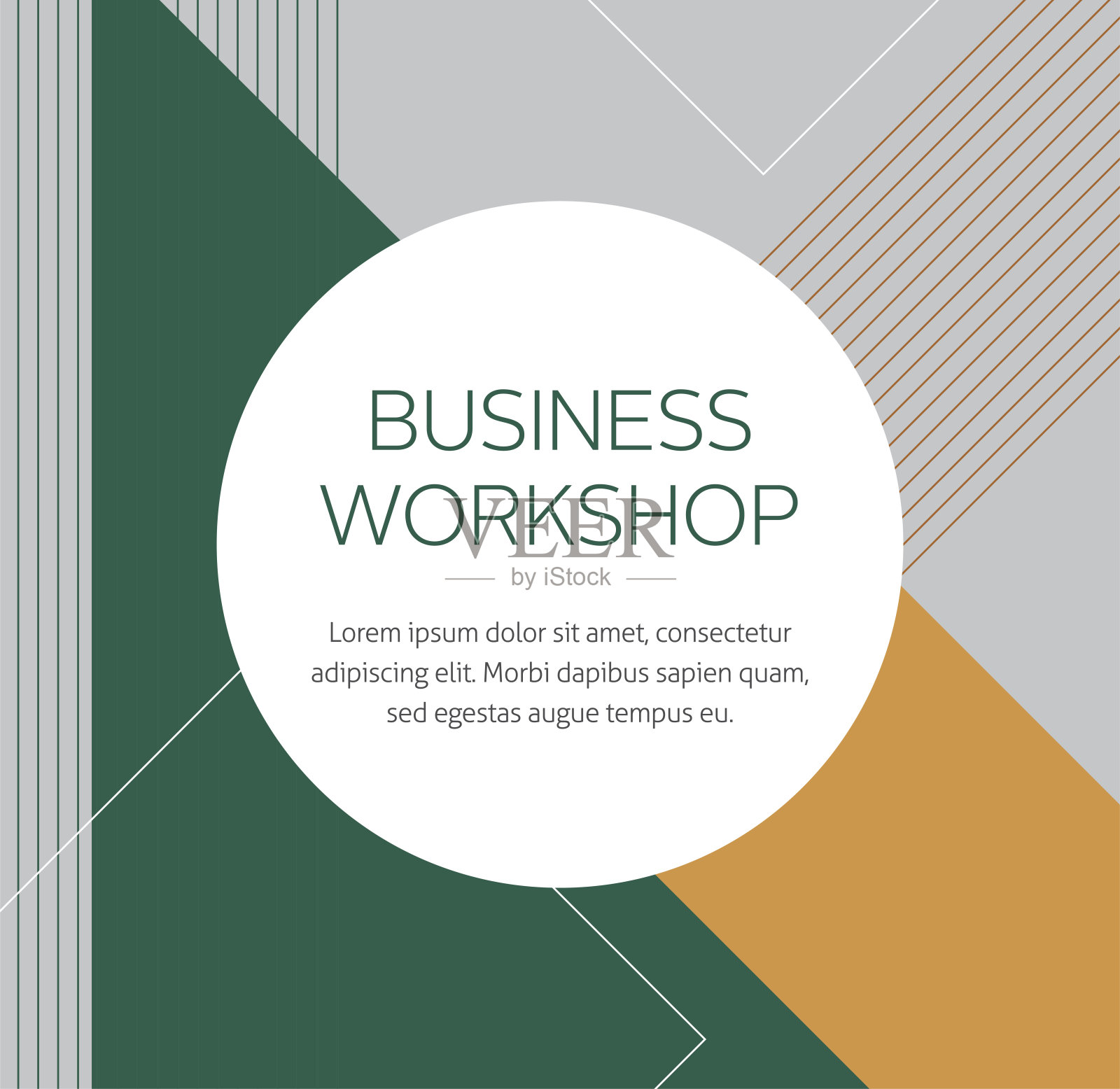 商务工作坊高雅网横幅插画图片素材