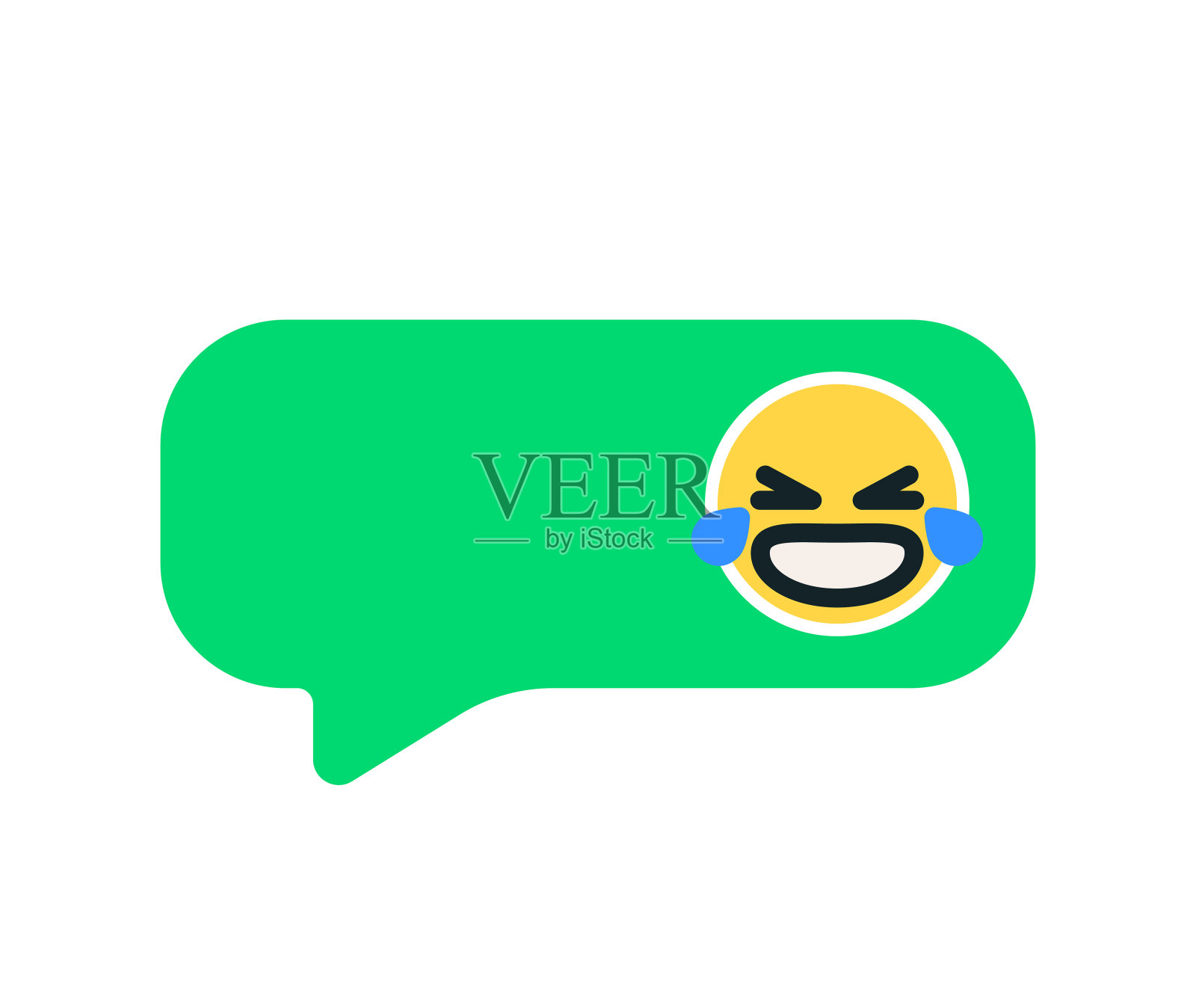 在线消息表情反应插画图片素材